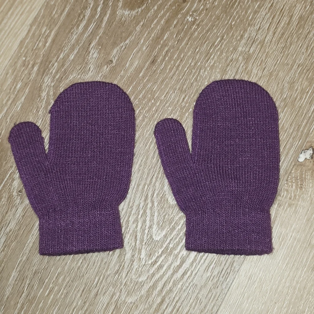 Purple Kids Mittens